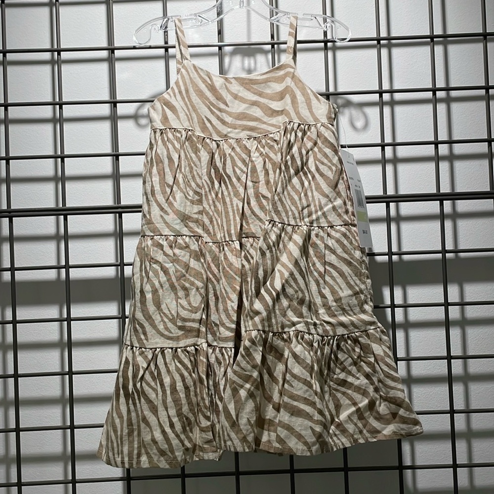 Rare Editions Girls Tiered Dress